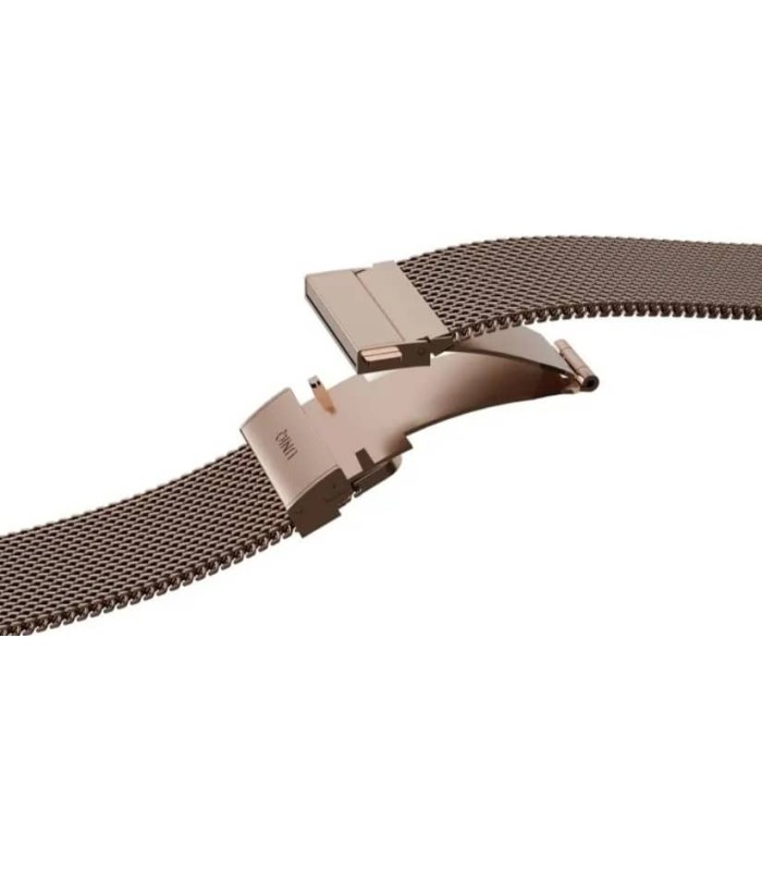 بند اپل واچ‌ یونیک مدل UNIQ Dante Pro Steel Strap 42/41/40/38mm- رزگلد