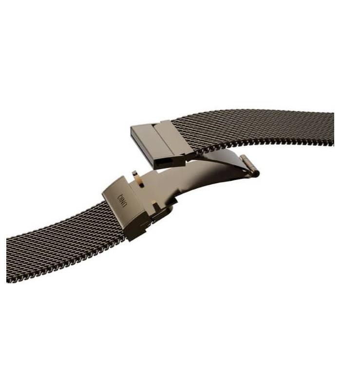 بند اپل واچ‌ یونیک مدل UNIQ Dante Pro Steel Strap 42/41/40/38mm- امبر‌گلد