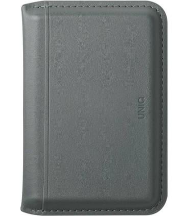 کیف پول چرم مگ‌سیف‌دار یونیک مدل UNIQ Lyden | رنگ سبز