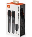 میکروفون دستی بی‌سیم دو عددی جی بی ال مدل JBL PARTYBOX WIRELESS MIC
