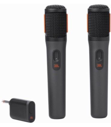 میکروفون دستی بی‌سیم دو عددی جی بی ال مدل JBL PARTYBOX WIRELESS MIC