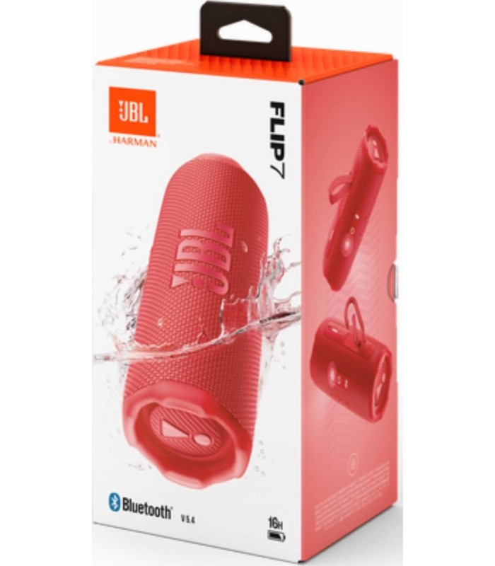اسپیکر بلوتوثی جی بی ال مدل JBL Flip 7 | رنگ قرمز