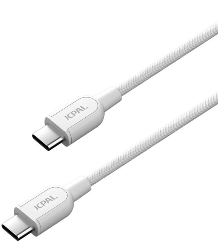 کابل شارژ ۲ متری جی سی پال - دو سر تایپ سی مدل JCPal FlexLink USB-C to USB-C
