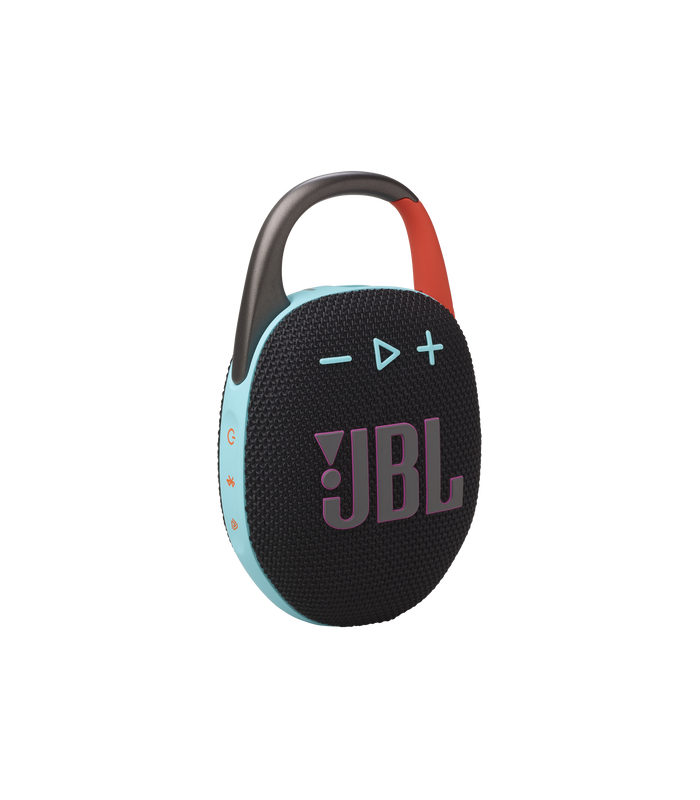 اسپیکر بلوتوثی جی‌بی‌ال مدل JBL Clip 5 (رنگ مشکی-نارنجی)
