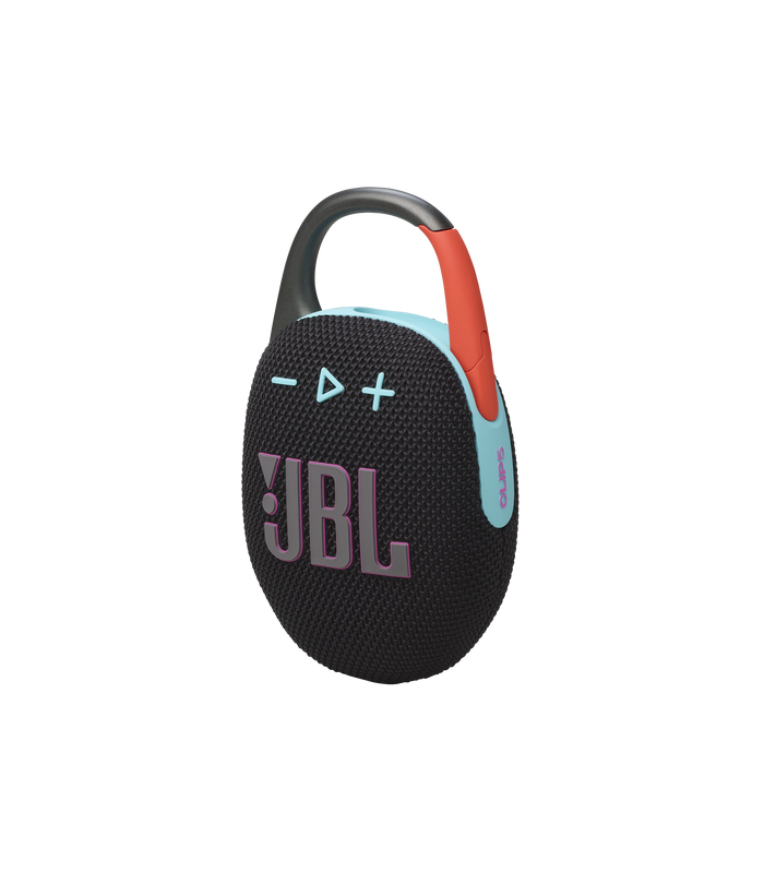 اسپیکر بلوتوثی جی‌بی‌ال مدل JBL Clip 5 (رنگ مشکی-نارنجی)