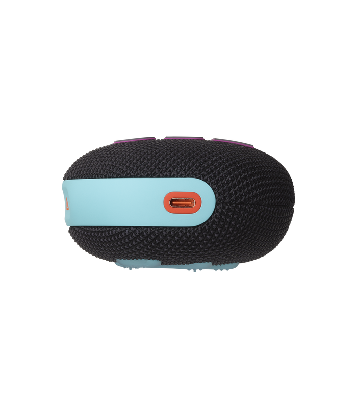 اسپیکر بلوتوثی جی‌بی‌ال مدل JBL Clip 5 (رنگ مشکی-نارنجی)