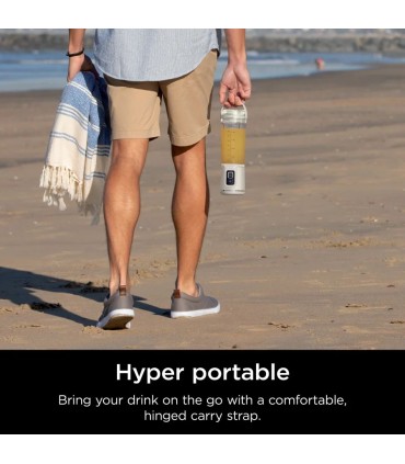 مخلوط کن شارژی نینجا مدل Ninja Blast Portable Blender - BC151 | رنگ نقره‌ای