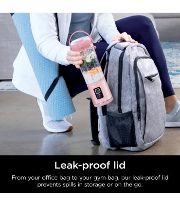 مخلوط کن شارژی نینجا مدل Ninja Blast Portable Blender - BC151 | رنگ صورتی