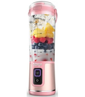 مخلوط کن شارژی نینجا مدل Ninja Blast Portable Blender - BC151 | رنگ صورتی