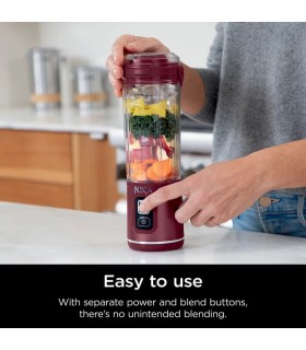 مخلوط کن شارژی نینجا مدل Ninja Blast Portable Blender - BC151 | رنگ ارغوانی