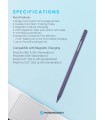 قلم لمسی پاورولوژی مدل Powerology Pencil Pro - رنگ آبی