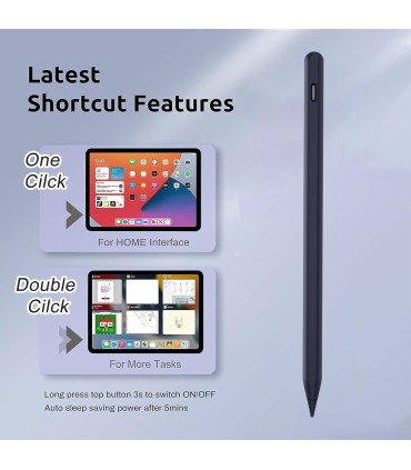 قلم لمسی پاورولوژی مدل Powerology Pencil Pro - رنگ آبی