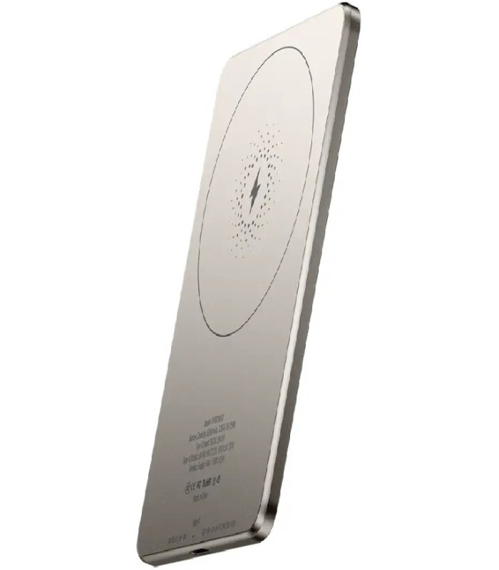پاوربانک ۵۰۰۰ پاورولوژی مدل Powerology Magsafe PPBCHA63-TI - رنگ تیتانیوم