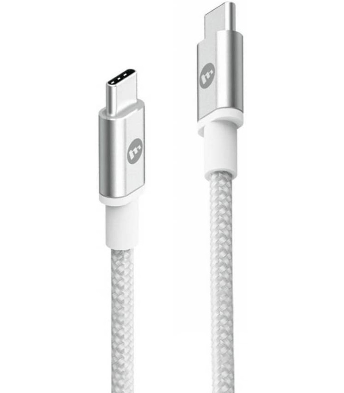 کابل شارژ دو سر USB-C موفی مدل mophie 1m 60w - سفید