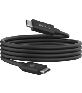 کابل ۱.۲ متری دوسر USB-C بلکین مدل Belkin Connect USB4 - رنگ مشکی