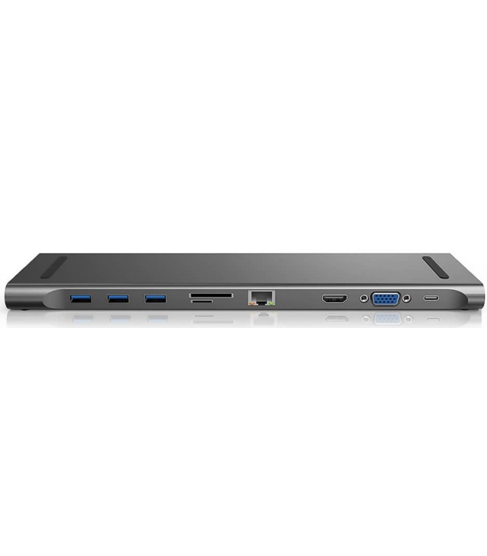 هاب ۱۰ پورت جی سی پال مدل JCPAL USB‑C Ultra Slim Dock
