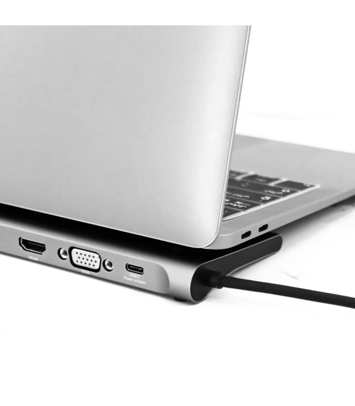 هاب ۱۰ پورت جی سی پال مدل JCPAL USB‑C Ultra Slim Dock