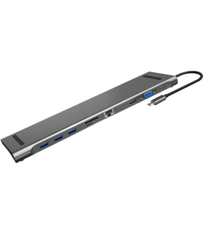 هاب ۱۰ پورت جی سی پال مدل JCPAL USB‑C Ultra Slim Dock