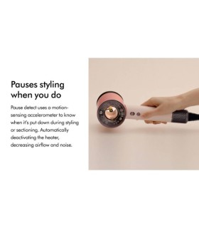 سشوار هوشمند دایسون مدل Dyson Supersonic Nural HD16 Ceramic pink/rose gold (سرامیک صورتی/رزگلد)