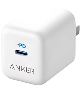 آداپتور شارژر ۲۰ وات انکر مدل Anker 312 USB-C Charger 20W PD