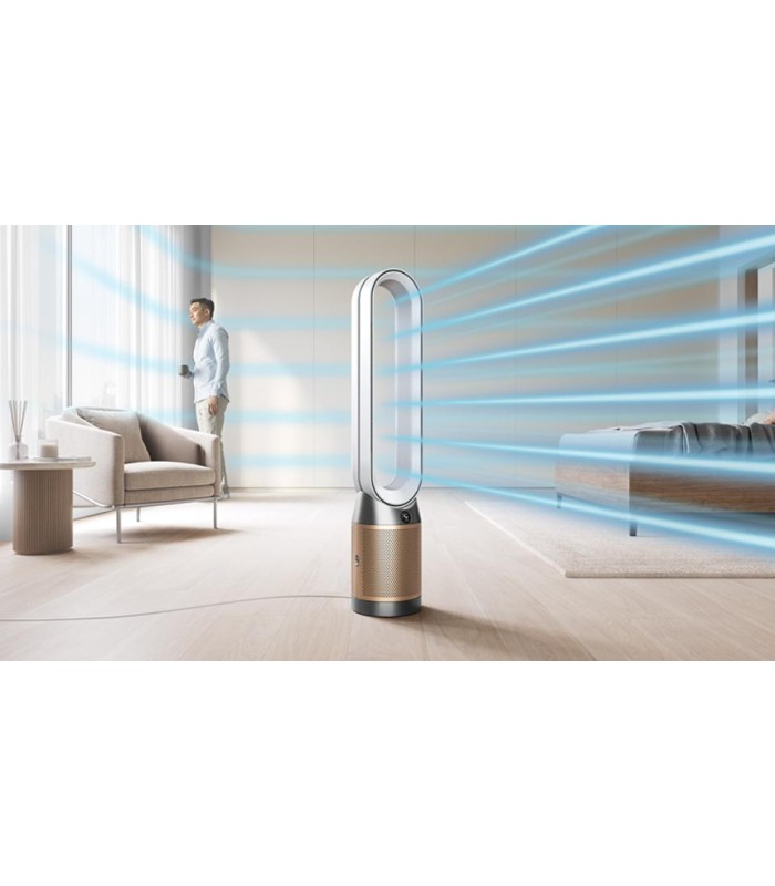 دستگاه تصفیه هوا دایسون مدل Dyson Purifier Cool Formaldehyde TP09 -رنگ طلایی/نقره ایی