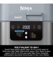 زودپز و سرخ کن ۱۰ کاره نینجا مدل Ninja Speedi 10-in-1 Rapid Cooker ON400