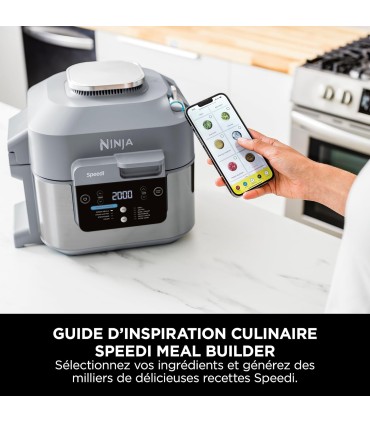 زودپز و سرخ کن ۱۰ کاره نینجا مدل Ninja Speedi 10-in-1 Rapid Cooker ON400