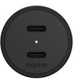 شارژر فندکی خودرو ۶۰ وات موفی مدل mophie 60W Dual Port USB-C