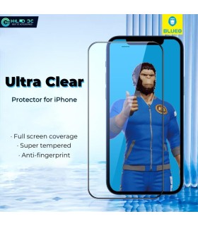 گلس شفاف بلوئو مدل Blueo 2.5D Full Cover Tempered Glass - مناسب گوشی آیفون ۱۶ پرو