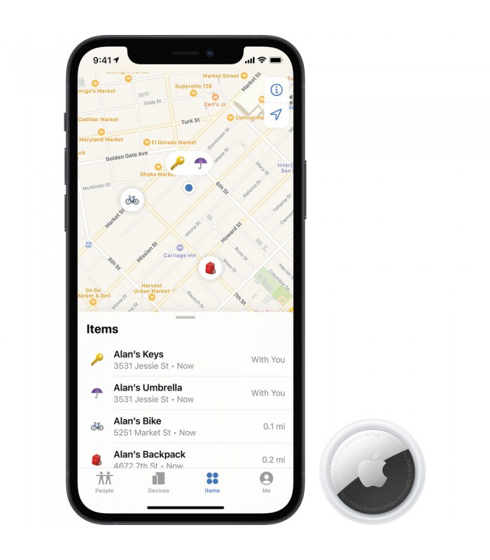 پک ۴ تایی ایر تگ | Apple AirTag (4-Pack)