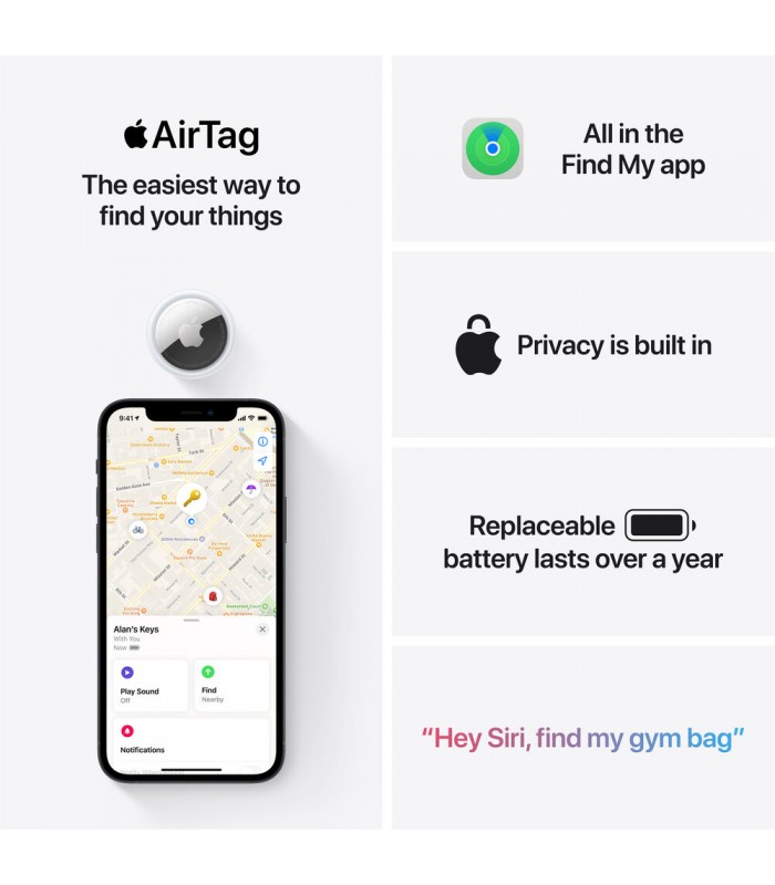ردیاب هوشمند ایرتگ اپل | Apple AirTag