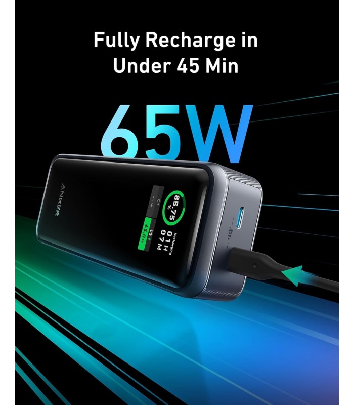پاوربانک ۱۲ هزار انکر مدل Anker PowerCore 12K 130W - A1335
