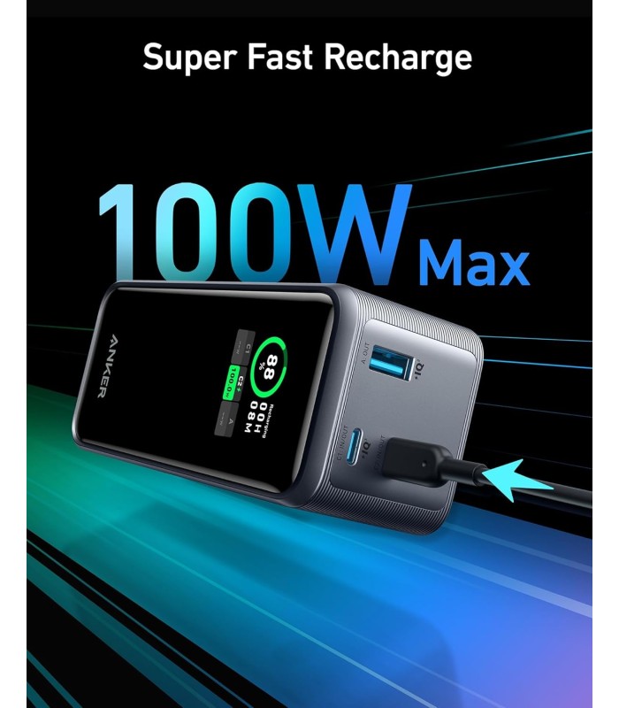 پاوربانک ۲۰ هزار انکر مدل Anker PowerCore 20K 200W - A1336