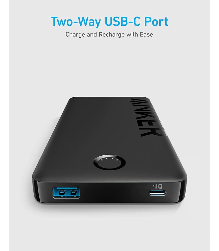 پاوربانک ۱۰ هزار انکر مدل Anker 10K Portable Charger - A1334