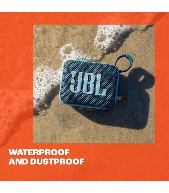 اسپیکر بلوتوثی جی‌بی‌ال مدل JBL Go 4 (رنگ کرم)