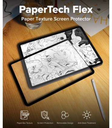 محافظ صفحه نمایش کاغذی آیپد جی سی پال مدل JCPAL flex Paper Texture -مناسب آیپد ایر ۱۳ اینچی M2