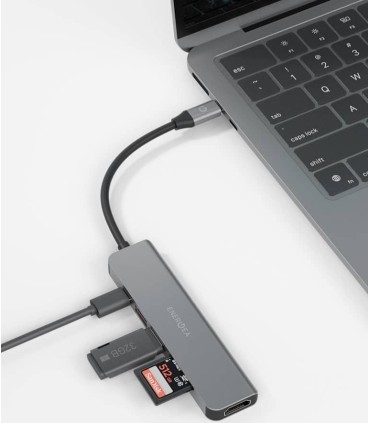 هاب ۶ در ۱ انرژیا مدل Energea 6 in 1 AluHub HD3