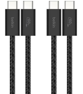 کابل ۲ عددی ۱.۵ متری دوسر USB-C بلکین مدل Belkin Boostcharge 60w