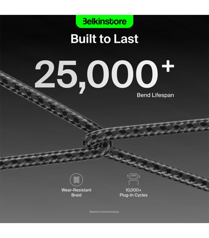 کابل ۲ عددی ۱.۵ متری دوسر USB-C بلکین مدل Belkin Boostcharge 60w