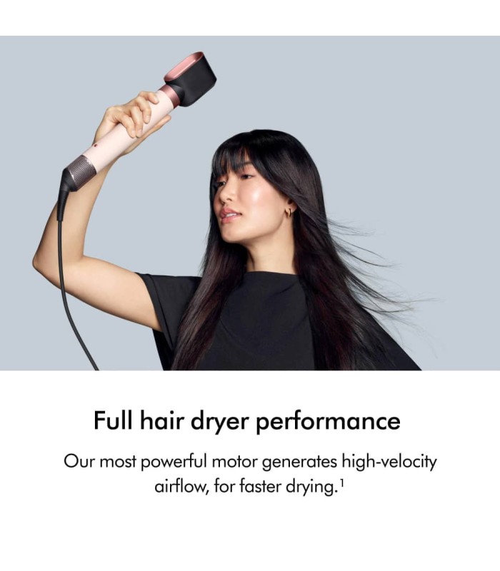 حالت دهنده مو و سشوار دایسون مدل Dyson Airwrap Co-anda2x HS09 (Ceramic Pink/Rose Gold صورتی/رزگلد)