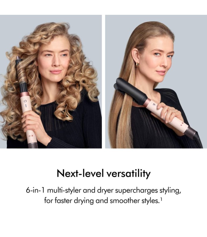 حالت دهنده مو و سشوار دایسون مدل Dyson Airwrap Co-anda2x HS09 (Ceramic Pink/Rose Gold صورتی/رزگلد)