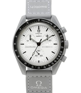 ساعت امگا سواچ مدل Omega X Swatch MISSION TO MOON 1965 SO33M106