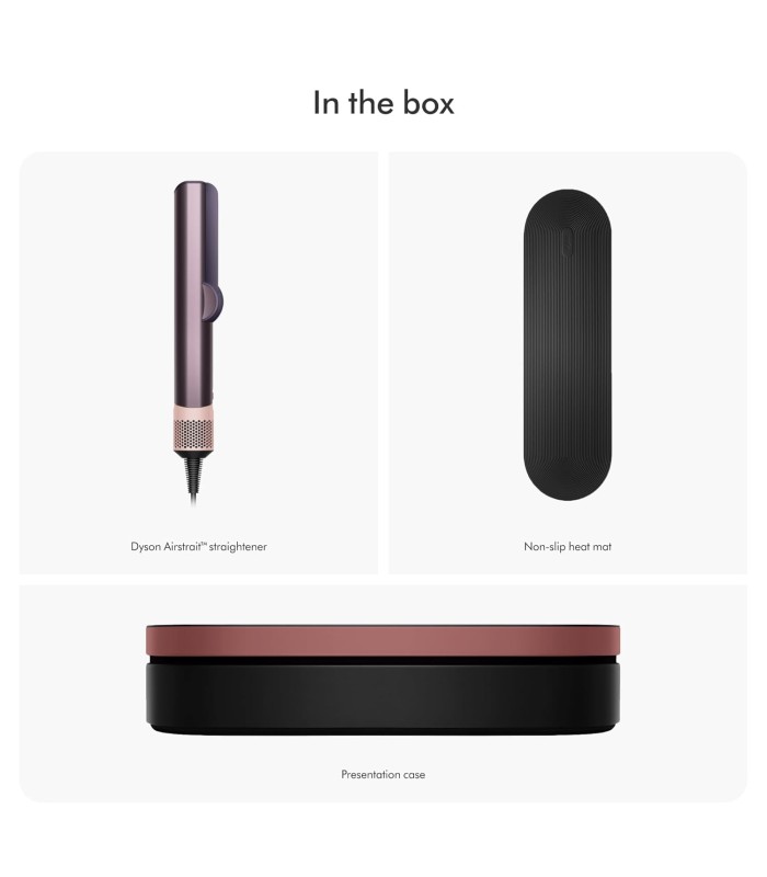 سشوار و صاف‌کننده مو دایسون مدل Dyson Airstrait HT01- Jasper/Plum (بنفش/صورتی) - با گارانتی شرکتی