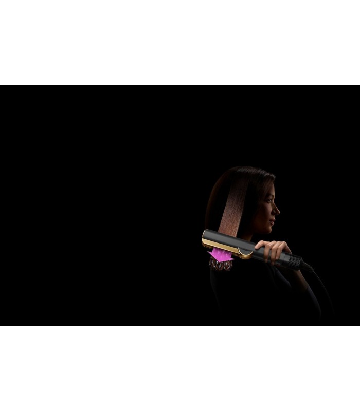 سشوار و صاف‌کننده مو دایسون مدل Dyson Airstrait HT01- Onyx Black/Gold مشکی/طلایی- با گارانتی شرکتی