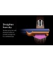 سشوار و صاف‌کننده مو دایسون مدل Dyson Airstrait HT01-Prussian Blue/Rich Copper (سرمه‌ای/مسی) - با گارانتی شرکتی