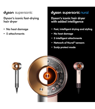 سشوار هوشمند دایسون مدل Dyson Supersonic Nural HD16 Jasper/Plum (بنفش/صورتی) - با گارانتی شرکتی