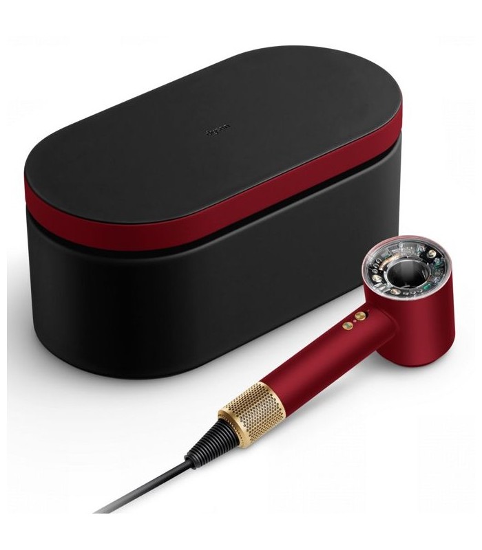 سشوار هوشمند دایسون مدل Dyson Supersonic Nural HD16 Red Velvet/Gold (زرشکی/طلایی) - با گارانتی شرکتی