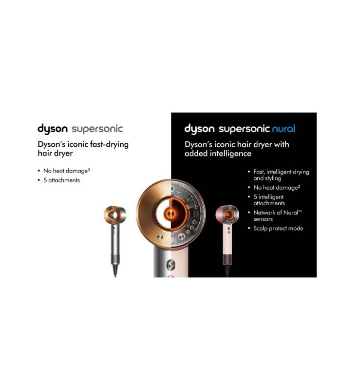 سشوار هوشمند دایسون مدل Dyson Supersonic Nural HD16 Ceramic pink/rose gold (سرامیک صورتی/رزگلد) - با گارانتی شرکتی