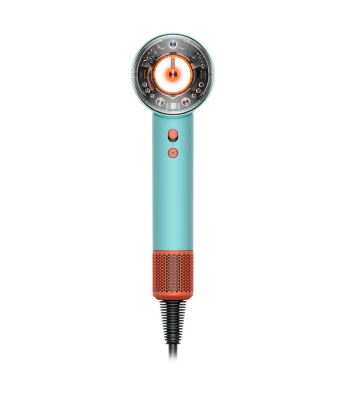 سشوار هوشمند دایسون مدل Dyson Supersonic Nural HD16 Ceramic Patina/Topaz (سرامیک فیروزه‌ای/نارنجی) - با گارانتی شرکتی