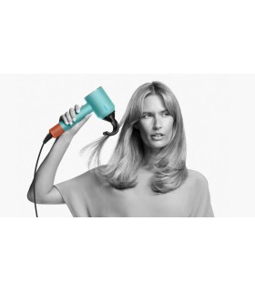 سشوار هوشمند دایسون مدل Dyson Supersonic Nural HD16 Ceramic Patina/Topaz (سرامیک فیروزه‌ای/نارنجی) - با گارانتی شرکتی